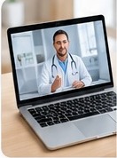 Doctor consulting patient